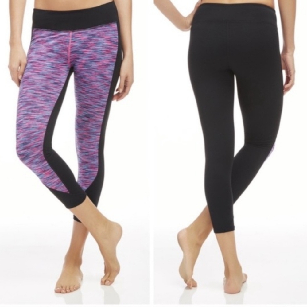 Fabletics Sydney Capri tie dye leggings, sz S
